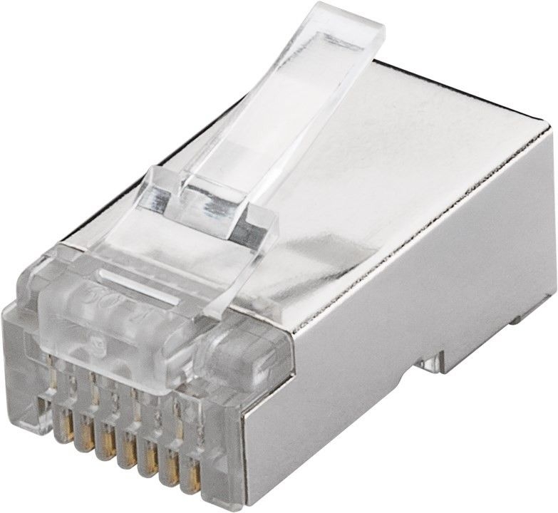 RJ45 plug, CAT 6 STP Skärmad