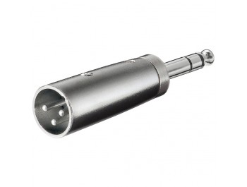 Adapter XLR-hane - 6,35mm Tele hane