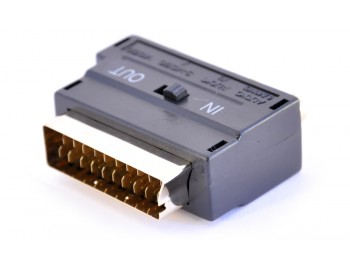 Adapter Scart - 3x RCA + S-video - finns på kabelbutiken.com