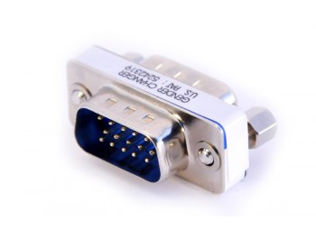 Adapter VGA hane - VGA hane - finns på kabelbutiken.com