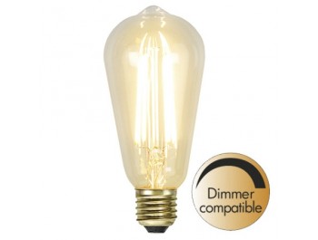 Led-Lampa Filament E27 320lm 3,6w 2100k Soft-Glow