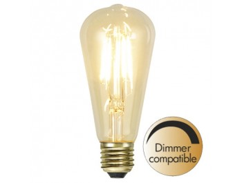 Led-Lampa Filament E27 140lm 1,5w 2100k Soft-Glow Dimbar