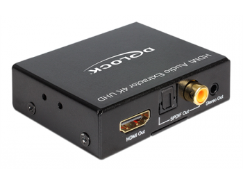 HDMI-ljud separering/extractor Toslink/Coax + Stereo