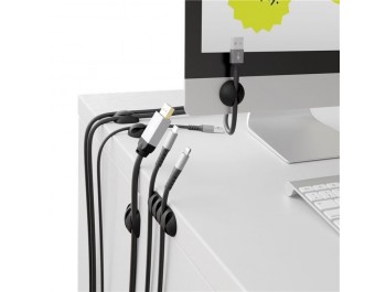 Cable management set, black