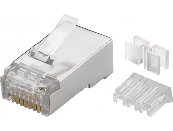 RJ45 plug, CAT 6a STP Skärmad