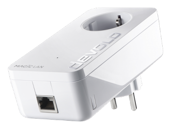 Devolo Magic 1 LAN adapter, 1200Mbps, 128 bitars AES-kryptering, vit