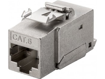 Keystone Modularkontakt RJ45 STP Cat6 Tool-Free