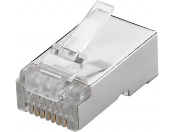 RJ45 plug, CAT 6 STP Skärmad