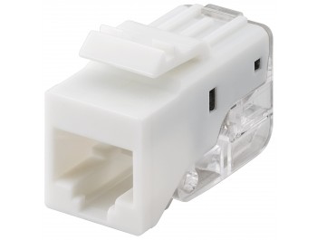 Keystone RJ45-kontakt Modular Cat5e UTP Tool-Free