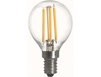 Filament  Led-Lampa, Klot, 2W, E14, 230V, MB