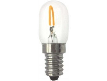 Filament Led-Lampa, Päron, 0,5W, Klar, 230V