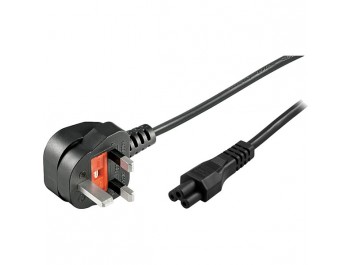 UK apparatkabel - BS 1363 till rak IEC 60320 C5 3meter