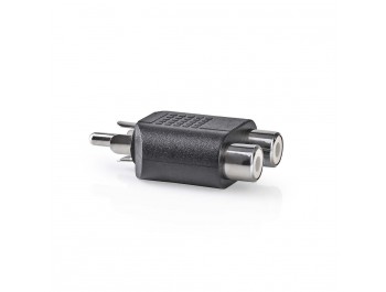 Adapter RCA-hane - 2x RCA-hona