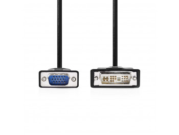 DVI till VGA-kabel