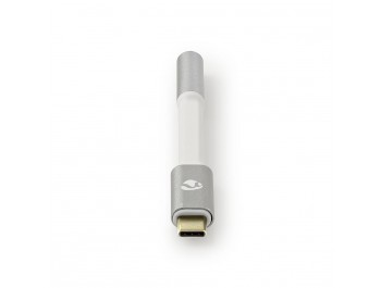 USB-C-adapter - USB-C hane - 3.5 mm hona - Aluminium