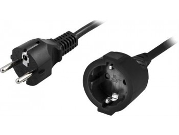 Jordad skarvsladd CEE 7/7 - CEE 7/4 (Schuko) 3 meter