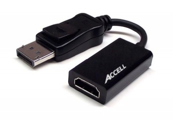 ACCELL UltraAV, aktiv DisplayPort till HDMI-adapter