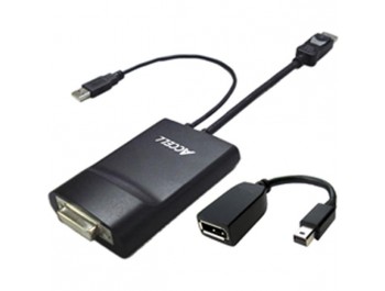 ACCELL Aktiv DisplayPort / Mini Displayport till DVI DualLink