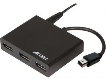 Accell UltraAV Mini DisplayPort Multi-Display Hub