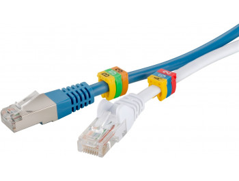 Kabelmarkeringsclips ‘Siffor 0–9’ för kabeldiameter upp till 6 mm