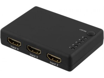 HDMI-switch 5-port - fjärrkontroll