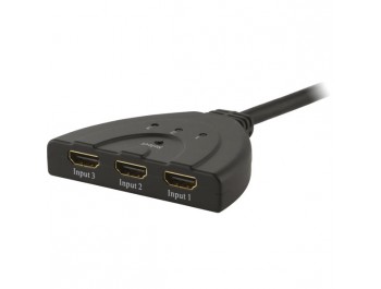 HDMI-switch automatiskt/manuell 3-ingångar