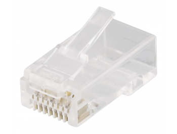 Modularkontakt Cat6a/RJ45 UTP Patch med loadbar