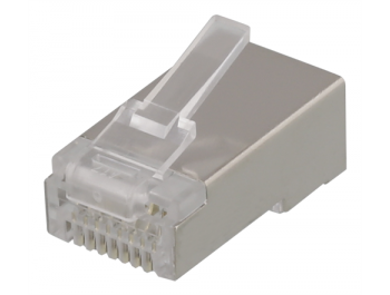 Modularkontakt Cat6a/RJ45 STP  Patch med loadbar