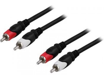 2 x RCA hane - 2 x RCA hane 1 m