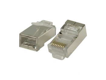 Modularkontakt Cat5e/RJ45 STP Solid