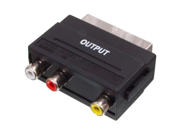 Adapter Scart - 3x RCA 