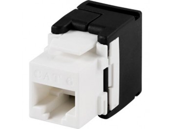 Keystone RJ45-kontakt Modular Cat6 Tool-Free