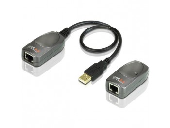 Aten USB-förlängning 2.0 480mb/s Ethernet-kabel 60m 