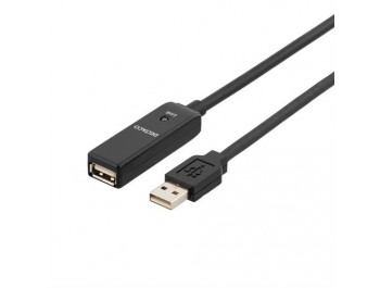 USB 2.0 aktiv kabel hona/hane 10 m