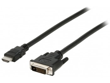 HDMI-Kabel HDMI-DVI-D 3m | Kabelbutiken.com