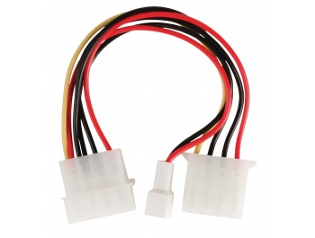 Intern Strömkabel Molex Hane - Molex Hona + 3-Pin Fläkt Power 