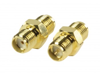 RP-SMA hona – SMA hona-adapter - 2-pack