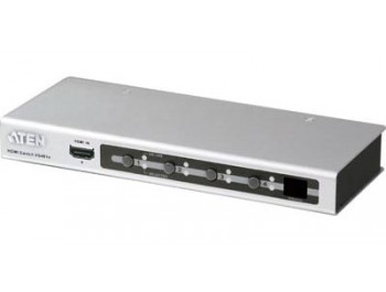 HDMI-växel / switch 4-portar - fjärrstyrd