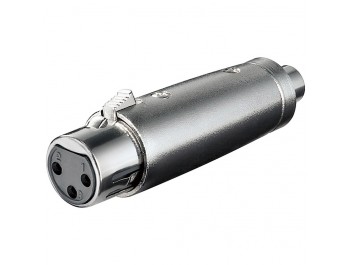 Adapter XLR-hona - RCA-hona