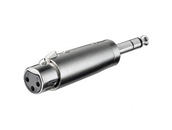 Adapter XLR-hona - 6.35mm Tele hane