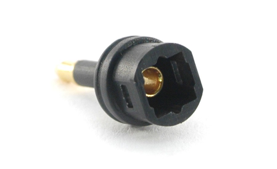 Toslink Adapter hona - 3.5mm hane | Kabelbutiken.com