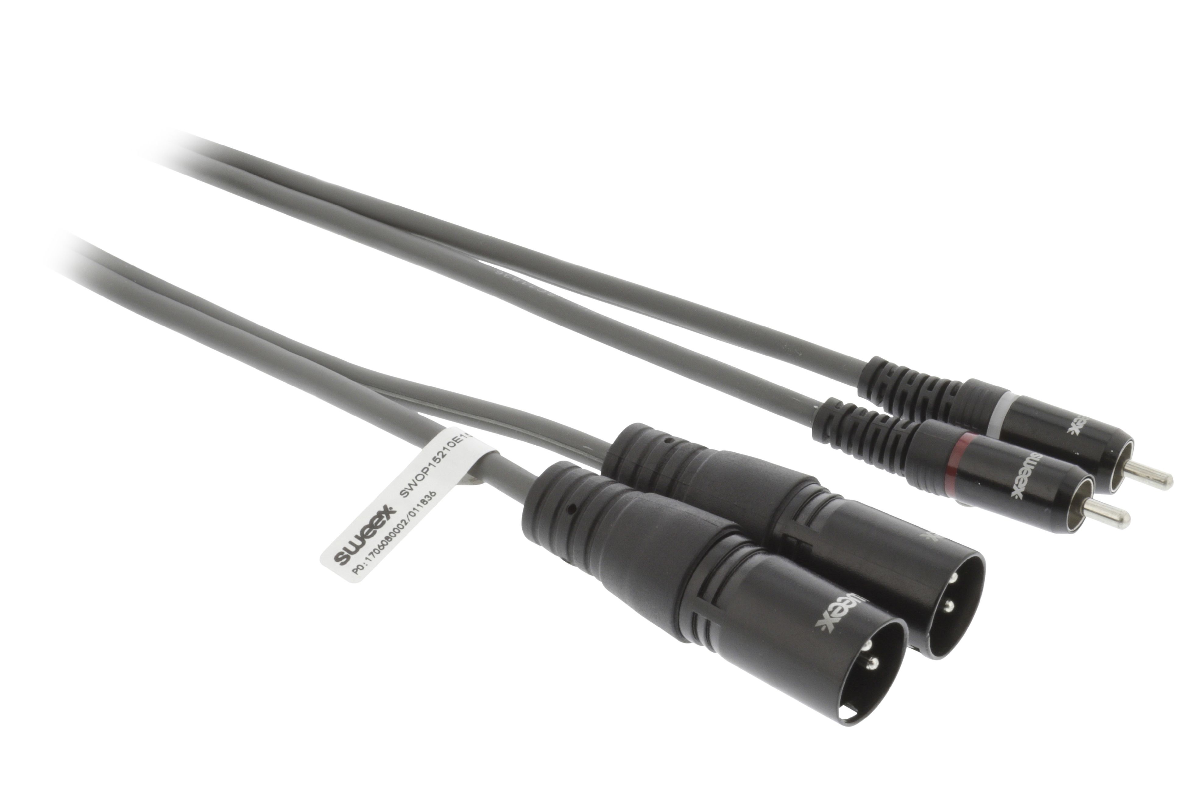 Stereo cable. Кабель XLR С антенной.