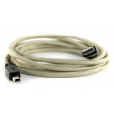 USB 2.0-kabel A hane - Mini B hane - 1 m