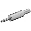 3.5 mm 4-pol telekontakt hane 