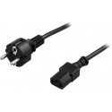 Apparatkabel 230v IEC C13 50cm
