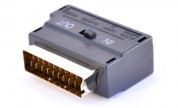 Adapter Scart - 3x RCA + S-video - finns på kabelbutiken.com