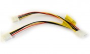 Y-kabel 5.25" hane - 2x 5.25" hona - finns på Kabelbutiken.com!