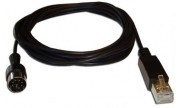 Powerlink-kabel hane => RJ45 hane 0,5m