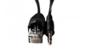 3,5mm hane => RJ45 hane - 1m