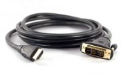 HDMI-Kabel HDMI-DVI-D 1.5m | Kabelbutiken.com